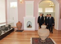 President llham Aliyev reviewed reconstruction and repair work in Lankaran Museum of History and Local Lore