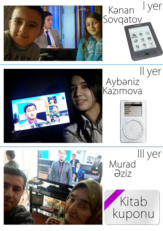 78-летняя бабушка, или Победители селфи-конкурса "Parlaq Selfie" (ФОТО)