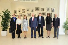 Декан экономического факультета МГУ им. М.В. Ломоносова представил доклад в Бакинском филиале университета (ФОТО)