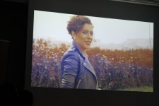 Тунзаля Агаева и Келли Джойс презентовали "Baku smiles", посвященный Евроиграм в Баку (ФОТО)