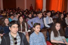 В Баку прошел творческий вечер театра-студии "Гюнай" (ФОТО)