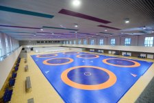 Ilham Aliyev, his spouse review Heydar Aliyev Sports Palace after major overhaul (PHOTO)