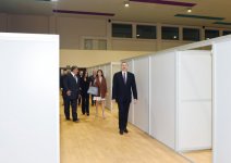 Ilham Aliyev, his spouse review Heydar Aliyev Sports Palace after major overhaul (PHOTO)