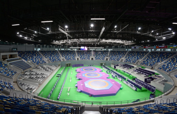 Ilham Aliyev, his spouse review Heydar Aliyev Sports Palace after major overhaul (PHOTO)