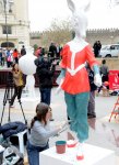 Шоу знаменитых художников в связи с первыми Евроиграми в Баку (ФОТО)