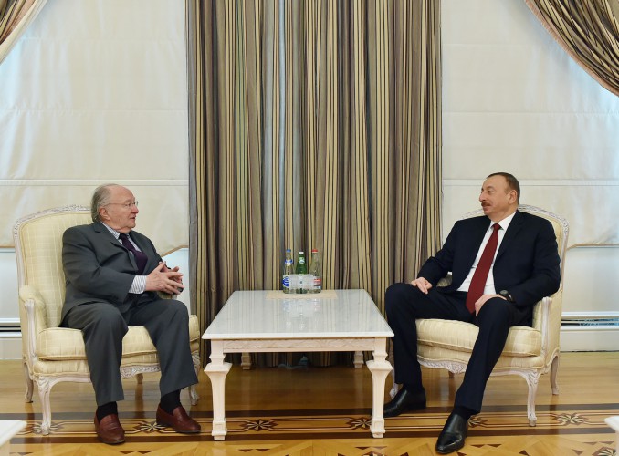 Azerbaijan’s president receives delegation of Representative Council of Jewish Institutions of France