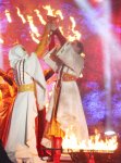 Образ Бамси-Бейрека из эпоса "Деде Горгуд" в фантастическом Фестивале Огня  Евроигр (ФОТО)