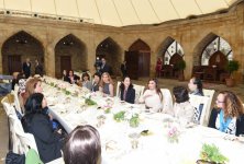 Dinner reception hosted on behalf of Mehriban Aliyeva in honour of spouses of participants of ADB Governors’ 48th Annual Meeting