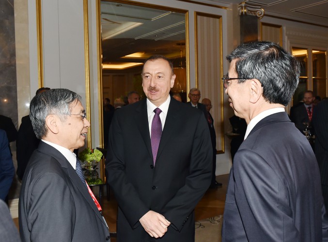 Azerbaijani president, his spouse attending opening of session of ADB Board of Governors meeting in Baku