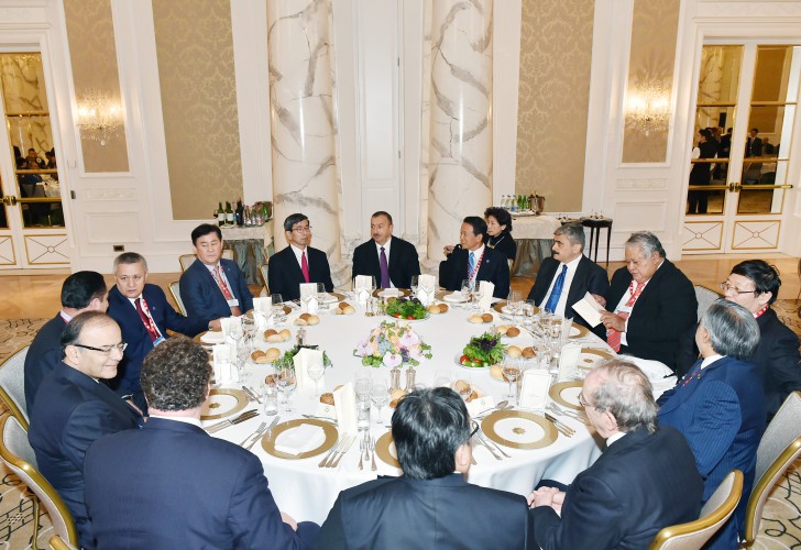 Azerbaijani president, his spouse attending opening of session of ADB Board of Governors meeting in Baku