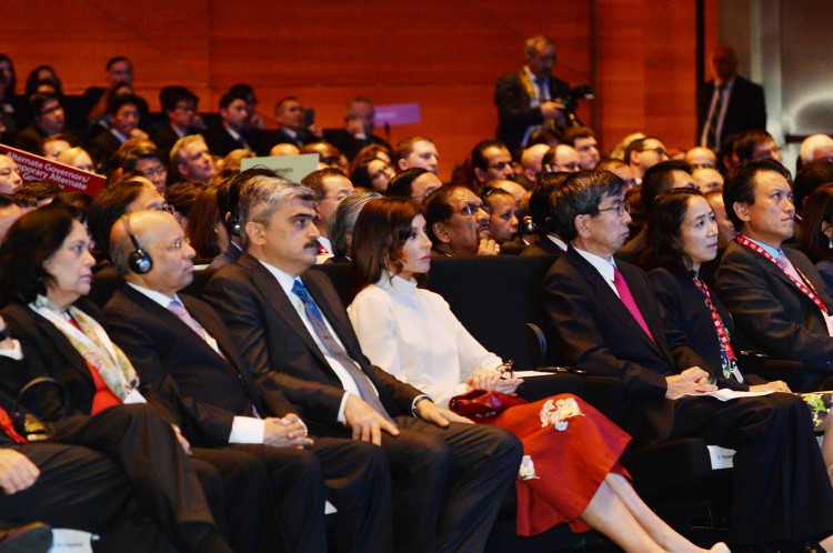 Azerbaijani president, his spouse attending opening of session of ADB Board of Governors meeting in Baku