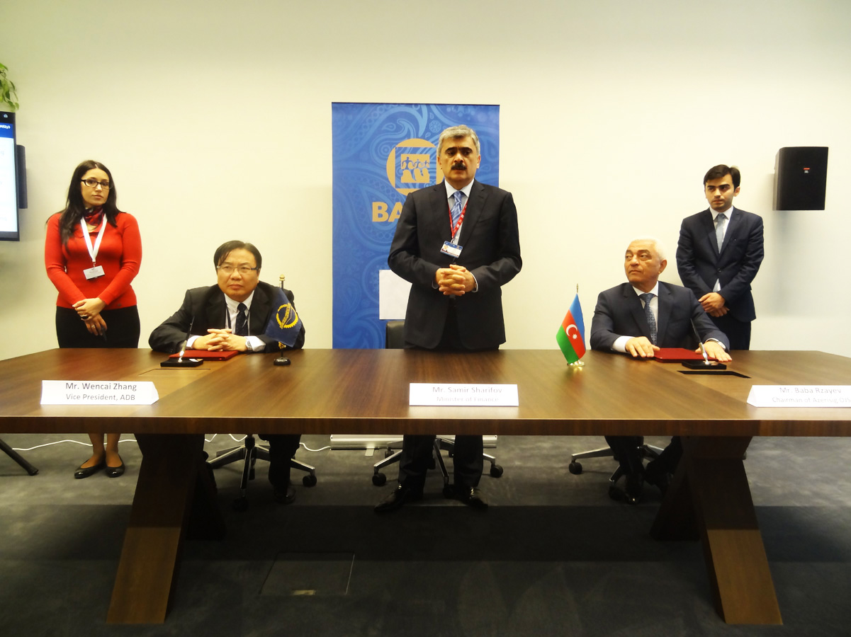 ADB, Azerbaijan ink agreement worth $1B