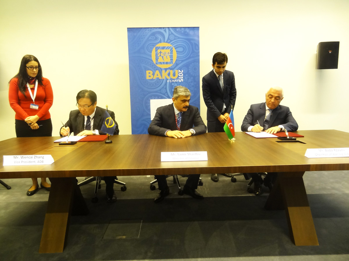 ADB, Azerbaijan ink agreement worth $1B