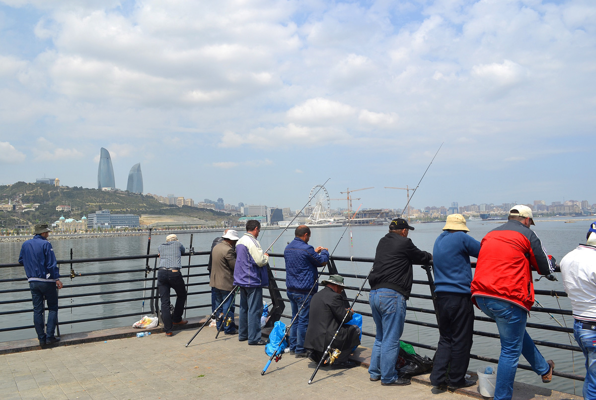 Гости Евроигр смогут порыбачить в Каспийском море (ФОТО)