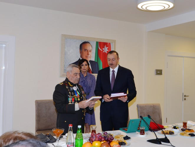 Ilham Aliyev, his spouse inaugurate new office building of Organization of Veterans of War, Labor and Armed Forces