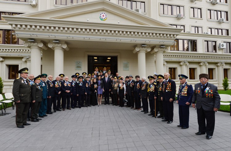 Ilham Aliyev, his spouse inaugurate new office building of Organization of Veterans of War, Labor and Armed Forces