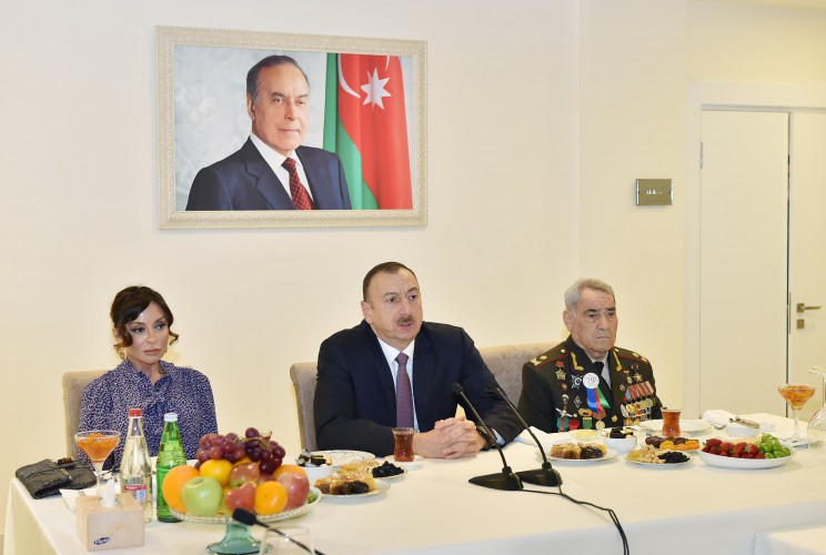 Ilham Aliyev, his spouse inaugurate new office building of Organization of Veterans of War, Labor and Armed Forces