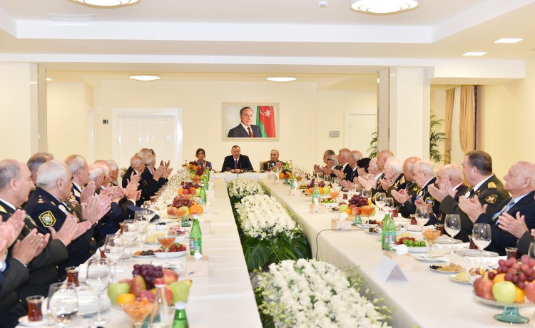 Ilham Aliyev, his spouse inaugurate new office building of Organization of Veterans of War, Labor and Armed Forces