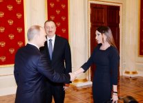 Президент Ильхам Алиев и его супруга приняли участие в праздничных мероприятиях в Москве по случаю 70-летия Победы (ФОТО)