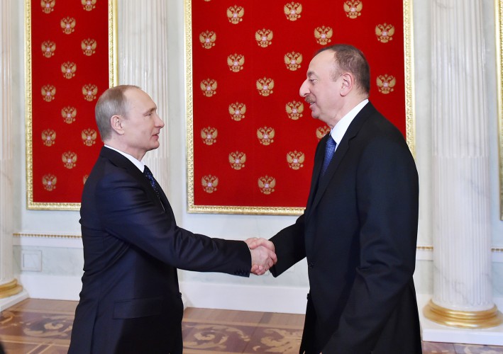 Президент Ильхам Алиев и его супруга приняли участие в праздничных мероприятиях в Москве по случаю 70-летия Победы (ФОТО)