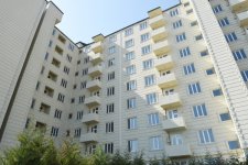 Azerbaijan’s first lady Mehriban Aliyeva attends opening of building for IDP families in Khirdalan (PHOTO)