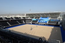 Azerbaijani president, his spouse attend opening of European Games Park (PHOTO)