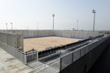 Azerbaijani president, his spouse attend opening of European Games Park (PHOTO)