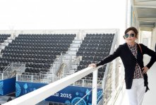 Azerbaijani president, his spouse attend opening of European Games Park (PHOTO)