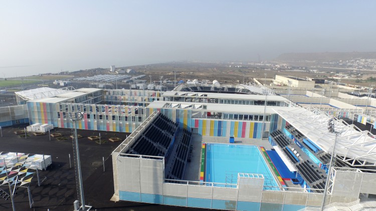 Azerbaijani president, his spouse attend opening of European Games Park (PHOTO)