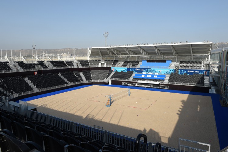 Azerbaijani president, his spouse attend opening of European Games Park (PHOTO)