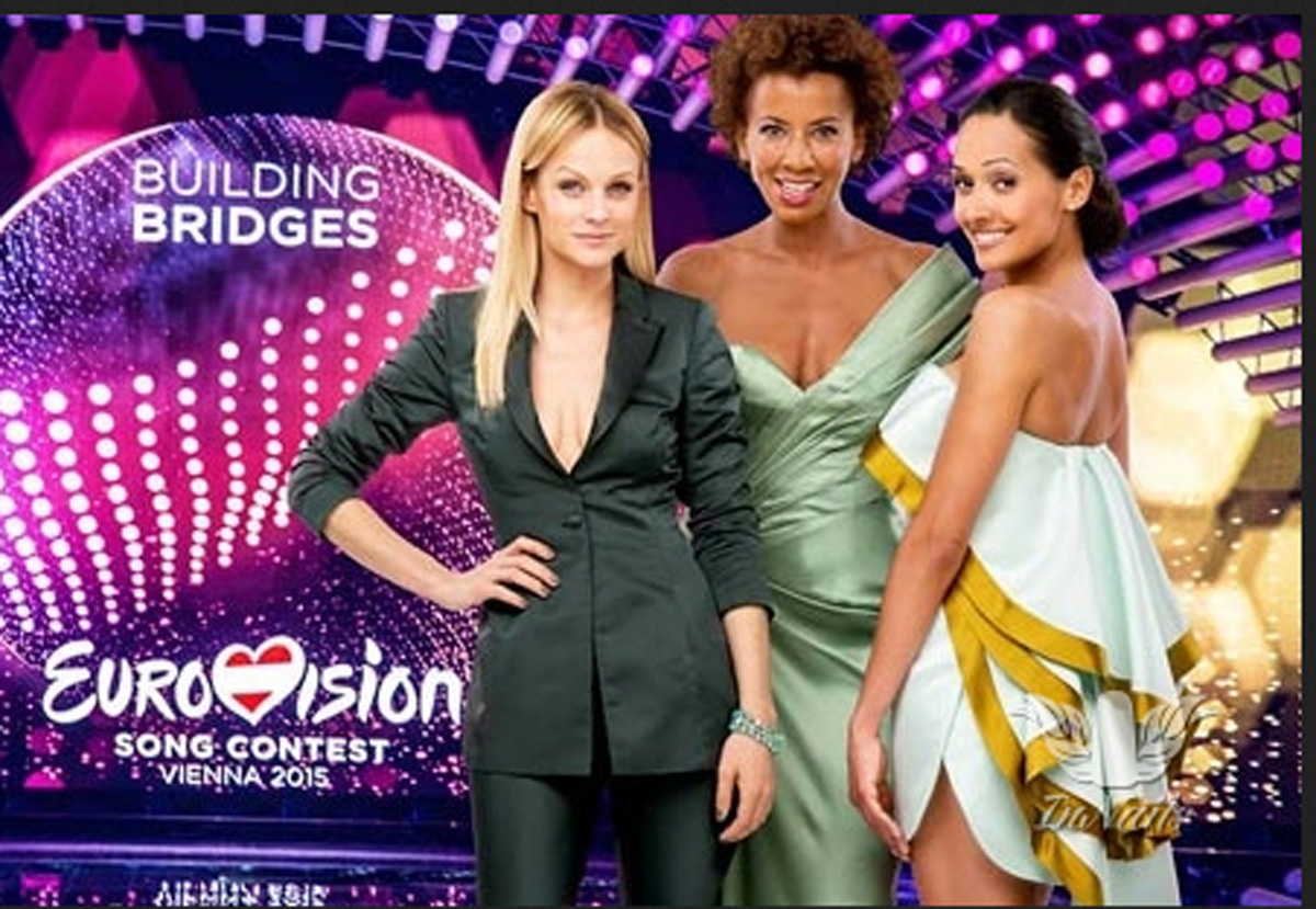 Сцена "Евровидения 2015" в Wiener Stadthalle – одежда ведущих, эко-кухня, пресс-центр (ФОТО)