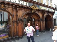 Звездный посол Бахрам Багирзаде активно пропагандирует в Австрии Евроигры (ФОТО)