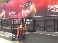 Сцена "Евровидения 2015" в Wiener Stadthalle – одежда ведущих, эко-кухня, пресс-центр (ФОТО)