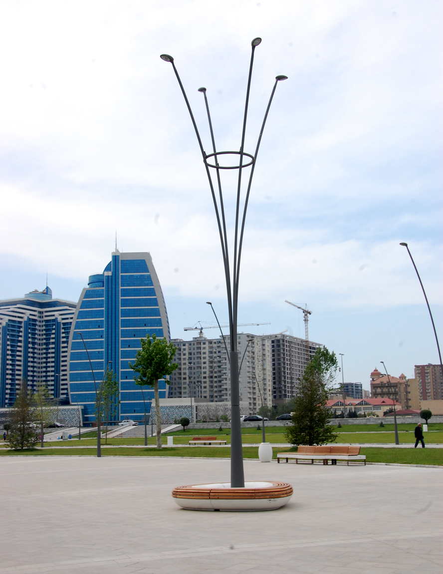 Баку-2015: Прогулка по новому бульвару White City (ФОТО)