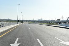 Ильхам Алиев принял участие в открытии дорожно-транспортной инфраструктуры около Бакинского олимпийского стадиона (ФОТО)