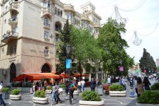 БАКУ-2015: В самом сердце столицы - прогулка по Торговой и Площади фонтанов (ФОТО)