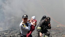 Трагедия в Баку – мужество пожарных и полицейских (ФОТО)