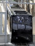 Baku’s funicular waiting for tourists (PHOTO)