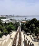 Baku’s funicular waiting for tourists (PHOTO)