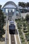 Baku’s funicular waiting for tourists (PHOTO)
