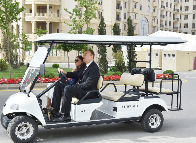 Ilham Aliyev, his spouse attend opening of Athletes and Media Villages of European Games (PHOTO)