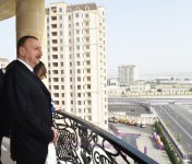 Ilham Aliyev, his spouse attend opening of Athletes and Media Villages of European Games (PHOTO)