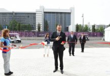 Ilham Aliyev, his spouse attend opening of Athletes and Media Villages of European Games (PHOTO)