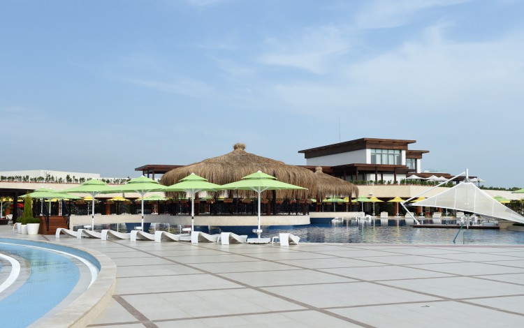 Ilham Aliyev, his spouse attend opening of  recreation and entertainment center (PHOTO)