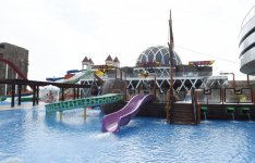 Ilham Aliyev, his spouse attend opening of  recreation and entertainment center (PHOTO)