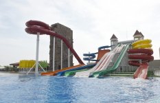 Ilham Aliyev, his spouse attend opening of  recreation and entertainment center (PHOTO)