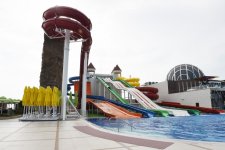 Ilham Aliyev, his spouse attend opening of  recreation and entertainment center (PHOTO)