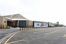 Ilham Aliyev, his spouse attend opening of  recreation and entertainment center (PHOTO)