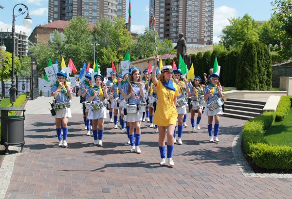 Kiev holds march dedicated to first European Games (PHOTO)
