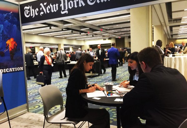 Azernews, Trend discuss information exchange with The New York Times